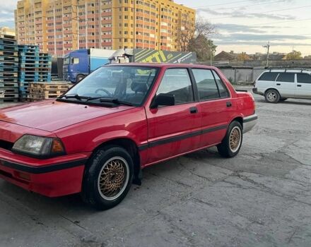 Красный Хонда Цивик, объемом двигателя 1.5 л и пробегом 220 тыс. км за 1500 $, фото 2 на Automoto.ua