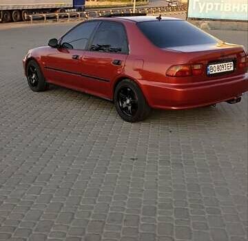 Красный Хонда Цивик, объемом двигателя 1.5 л и пробегом 5 тыс. км за 3200 $, фото 2 на Automoto.ua