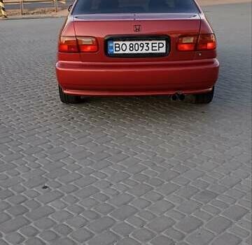 Красный Хонда Цивик, объемом двигателя 1.5 л и пробегом 5 тыс. км за 3200 $, фото 6 на Automoto.ua