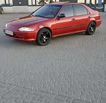 Красный Хонда Цивик, объемом двигателя 1.5 л и пробегом 5 тыс. км за 3200 $, фото 11 на Automoto.ua