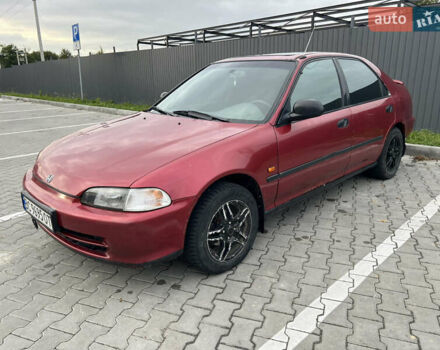 Красный Хонда Цивик, объемом двигателя 1.5 л и пробегом 401 тыс. км за 2500 $, фото 2 на Automoto.ua