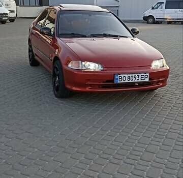 Красный Хонда Цивик, объемом двигателя 1.5 л и пробегом 5 тыс. км за 3200 $, фото 4 на Automoto.ua