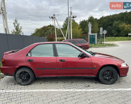 Красный Хонда Цивик, объемом двигателя 1.5 л и пробегом 401 тыс. км за 2500 $, фото 4 на Automoto.ua