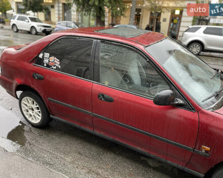 Красный Хонда Цивик, объемом двигателя 1.5 л и пробегом 330 тыс. км за 1400 $, фото 1 на Automoto.ua