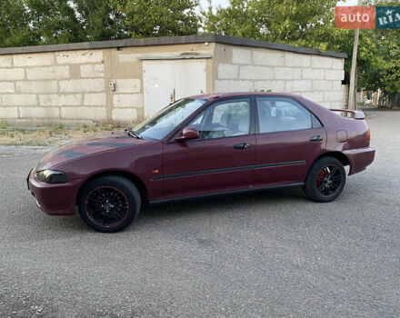 Красный Хонда Цивик, объемом двигателя 1.49 л и пробегом 350 тыс. км за 2150 $, фото 2 на Automoto.ua