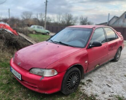 Красный Хонда Цивик, объемом двигателя 1.5 л и пробегом 999 тыс. км за 1399 $, фото 1 на Automoto.ua