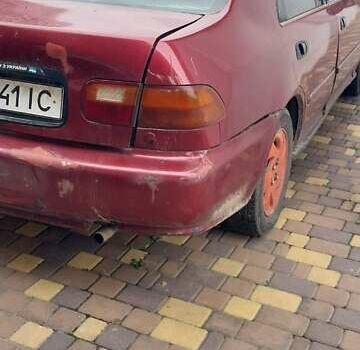 Красный Хонда Цивик, объемом двигателя 1.44 л и пробегом 467 тыс. км за 1800 $, фото 2 на Automoto.ua