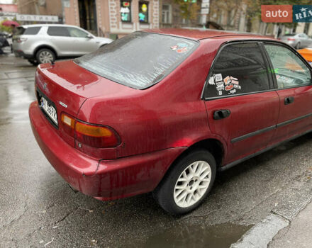 Красный Хонда Цивик, объемом двигателя 1.5 л и пробегом 330 тыс. км за 1400 $, фото 2 на Automoto.ua