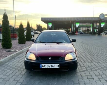 Красный Хонда Цивик, объемом двигателя 1.5 л и пробегом 379 тыс. км за 3500 $, фото 2 на Automoto.ua