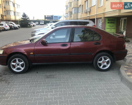 Красный Хонда Цивик, объемом двигателя 1.5 л и пробегом 190 тыс. км за 2500 $, фото 7 на Automoto.ua