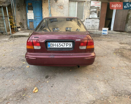 Красный Хонда Цивик, объемом двигателя 1.4 л и пробегом 390 тыс. км за 3400 $, фото 5 на Automoto.ua