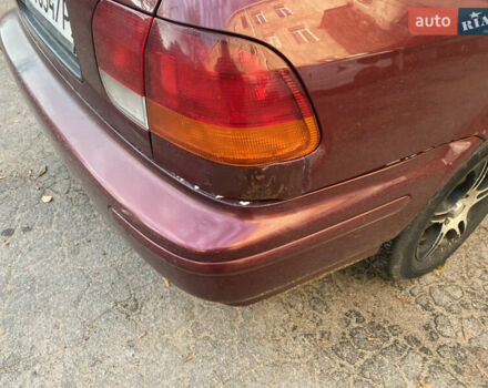 Красный Хонда Цивик, объемом двигателя 1.4 л и пробегом 390 тыс. км за 3400 $, фото 6 на Automoto.ua