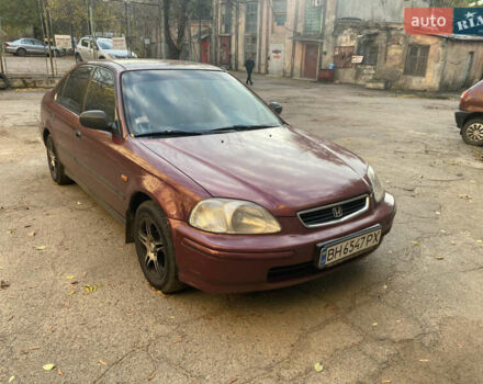 Красный Хонда Цивик, объемом двигателя 1.4 л и пробегом 390 тыс. км за 3400 $, фото 9 на Automoto.ua