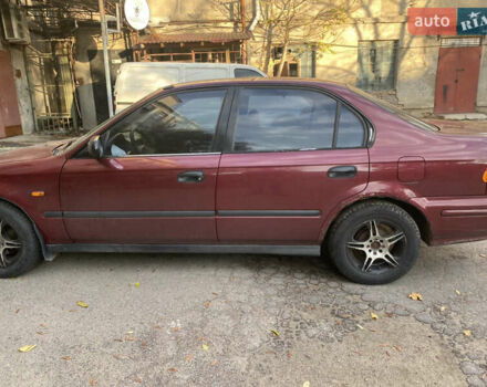 Красный Хонда Цивик, объемом двигателя 1.4 л и пробегом 390 тыс. км за 3400 $, фото 4 на Automoto.ua