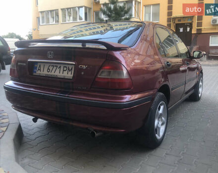Красный Хонда Цивик, объемом двигателя 1.5 л и пробегом 190 тыс. км за 2500 $, фото 4 на Automoto.ua