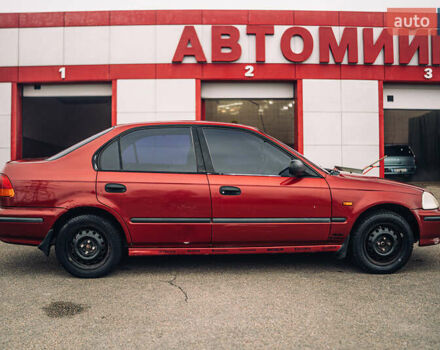 Червоний Хонда Сівік, об'ємом двигуна 1.4 л та пробігом 222 тис. км за 2800 $, фото 6 на Automoto.ua