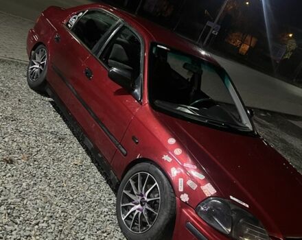 Красный Хонда Цивик, объемом двигателя 1.4 л и пробегом 326 тыс. км за 3300 $, фото 1 на Automoto.ua