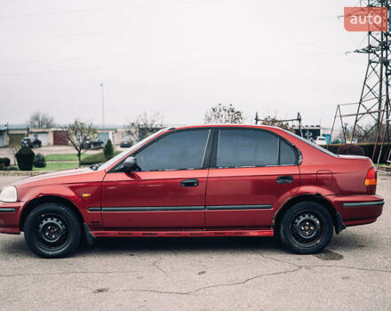 Червоний Хонда Сівік, об'ємом двигуна 1.4 л та пробігом 222 тис. км за 2800 $, фото 3 на Automoto.ua