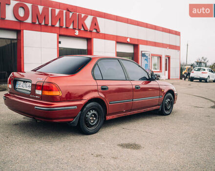 Червоний Хонда Сівік, об'ємом двигуна 1.4 л та пробігом 222 тис. км за 2800 $, фото 7 на Automoto.ua