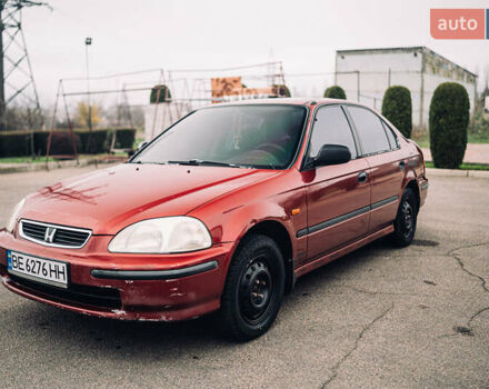 Червоний Хонда Сівік, об'ємом двигуна 1.4 л та пробігом 222 тис. км за 2800 $, фото 2 на Automoto.ua