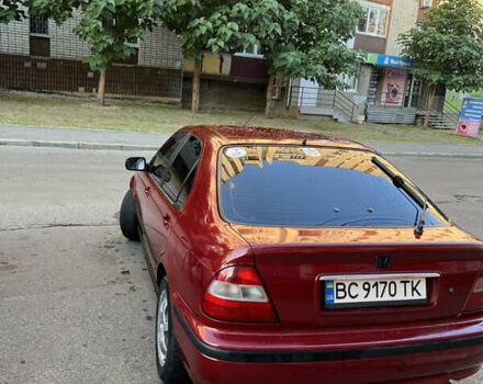 Красный Хонда Цивик, объемом двигателя 1.4 л и пробегом 250 тыс. км за 4000 $, фото 3 на Automoto.ua