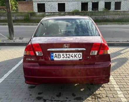 Красный Хонда Цивик, объемом двигателя 1.6 л и пробегом 424 тыс. км за 3000 $, фото 2 на Automoto.ua