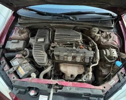 Красный Хонда Цивик, объемом двигателя 1.6 л и пробегом 424 тыс. км за 3000 $, фото 19 на Automoto.ua