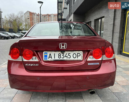 Красный Хонда Цивик, объемом двигателя 1.3 л и пробегом 321 тыс. км за 5650 $, фото 3 на Automoto.ua