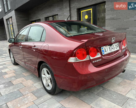 Красный Хонда Цивик, объемом двигателя 1.3 л и пробегом 321 тыс. км за 5650 $, фото 2 на Automoto.ua