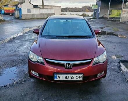 Красный Хонда Цивик, объемом двигателя 1.3 л и пробегом 320 тыс. км за 4700 $, фото 6 на Automoto.ua