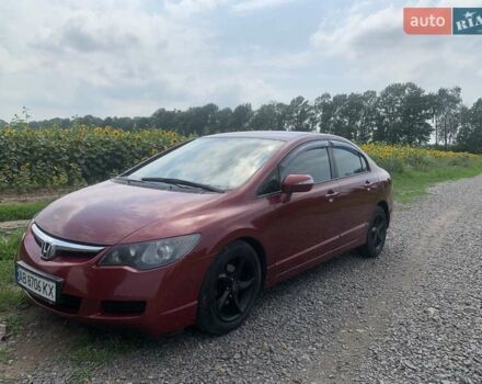 Красный Хонда Цивик, объемом двигателя 1.8 л и пробегом 315 тыс. км за 5900 $, фото 1 на Automoto.ua