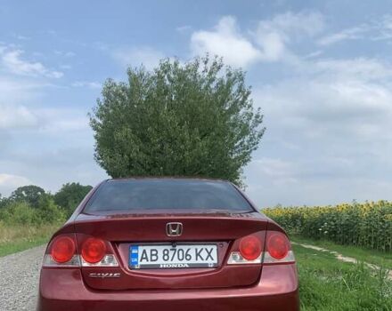 Красный Хонда Цивик, объемом двигателя 1.8 л и пробегом 315 тыс. км за 5900 $, фото 5 на Automoto.ua