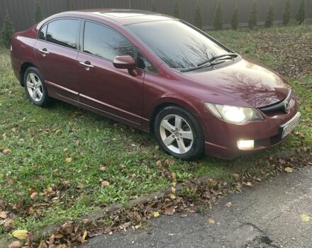 Красный Хонда Цивик, объемом двигателя 1.8 л и пробегом 198 тыс. км за 6400 $, фото 1 на Automoto.ua