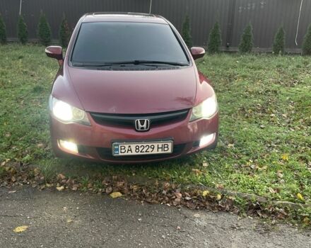 Красный Хонда Цивик, объемом двигателя 1.8 л и пробегом 198 тыс. км за 6400 $, фото 2 на Automoto.ua