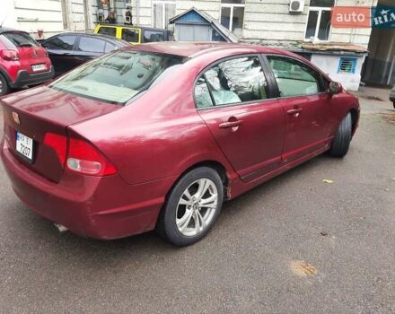Красный Хонда Цивик, объемом двигателя 1.8 л и пробегом 211 тыс. км за 5200 $, фото 4 на Automoto.ua