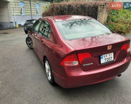 Красный Хонда Цивик, объемом двигателя 1.8 л и пробегом 211 тыс. км за 5200 $, фото 1 на Automoto.ua