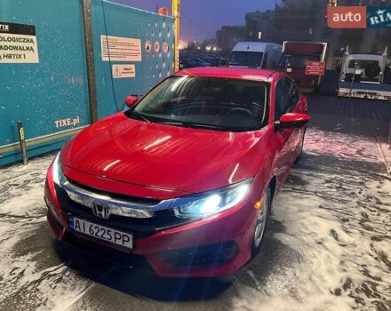Красный Хонда Цивик, объемом двигателя 2 л и пробегом 107 тыс. км за 11500 $, фото 1 на Automoto.ua