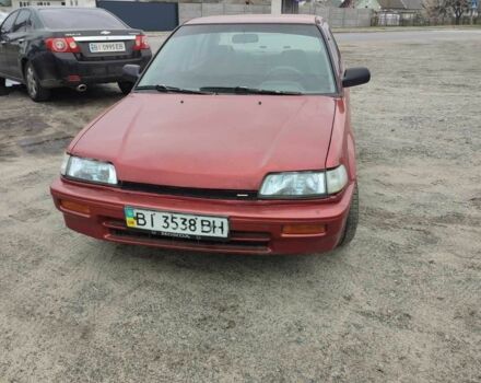 Червоний Хонда Сівік, об'ємом двигуна 1.4 л та пробігом 200 тис. км за 1150 $, фото 1 на Automoto.ua