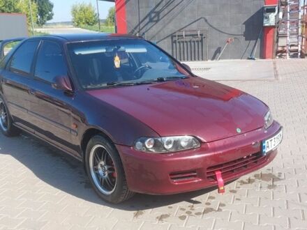 Хонда Цивик 1992 в Тлумаче на Automoto.ua Красный Хонда Цивик, объемом двигателя 1.5 л и пробегом 398 тыс. км за 2100 $, фото 1 на Automoto.ua