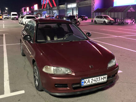 Хонда Цивик 1993 в Полтаве на Automoto.ua Красный Хонда Цивик, объемом двигателя 1.5 л и пробегом 302 тыс. км за 2700 $, фото 1 на Automoto.ua