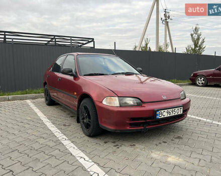 Красный Хонда Цивик, объемом двигателя 1.5 л и пробегом 401 тыс. км за 2500 $, фото 1 на Automoto.ua