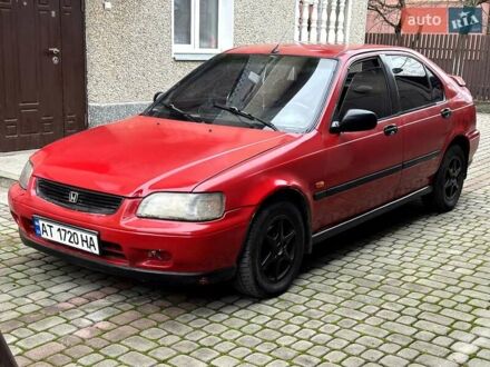 Красный Хонда Цивик, объемом двигателя 1.4 л и пробегом 439 тыс. км за 1250 $, фото 1 на Automoto.ua