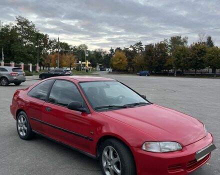 Красный Хонда Цивик, объемом двигателя 1.5 л и пробегом 350 тыс. км за 3500 $, фото 1 на Automoto.ua
