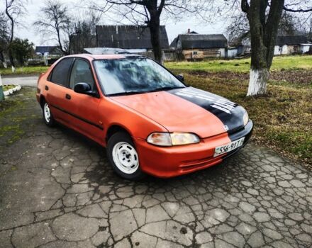 Червоний Хонда Сівік, об'ємом двигуна 0 л та пробігом 300 тис. км за 750 $, фото 1 на Automoto.ua