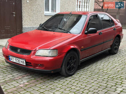 Красный Хонда Цивик, объемом двигателя 1.4 л и пробегом 439 тыс. км за 1150 $, фото 1 на Automoto.ua