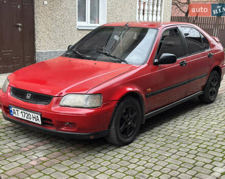 Червоний Хонда Сівік, об'ємом двигуна 1.4 л та пробігом 439 тис. км за 1150 $, фото 1 на Automoto.ua