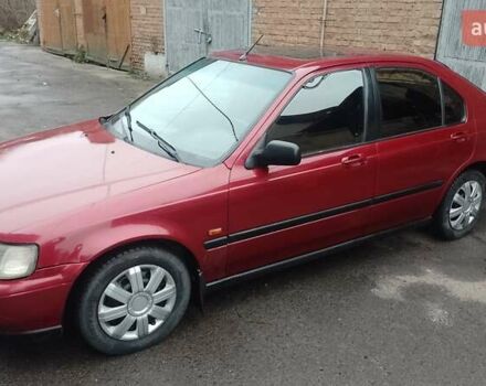 Красный Хонда Цивик, объемом двигателя 1.4 л и пробегом 315 тыс. км за 2399 $, фото 1 на Automoto.ua