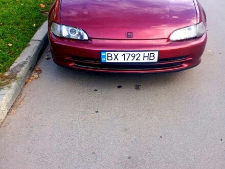 Красный Хонда Цивик, объемом двигателя 1.5 л и пробегом 250 тыс. км за 1500 $, фото 1 на Automoto.ua