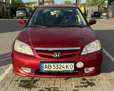 Красный Хонда Цивик, объемом двигателя 1.6 л и пробегом 424 тыс. км за 3000 $, фото 1 на Automoto.ua