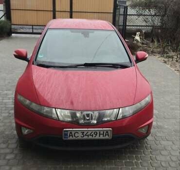 Красный Хонда Цивик, объемом двигателя 2.2 л и пробегом 276 тыс. км за 5700 $, фото 1 на Automoto.ua